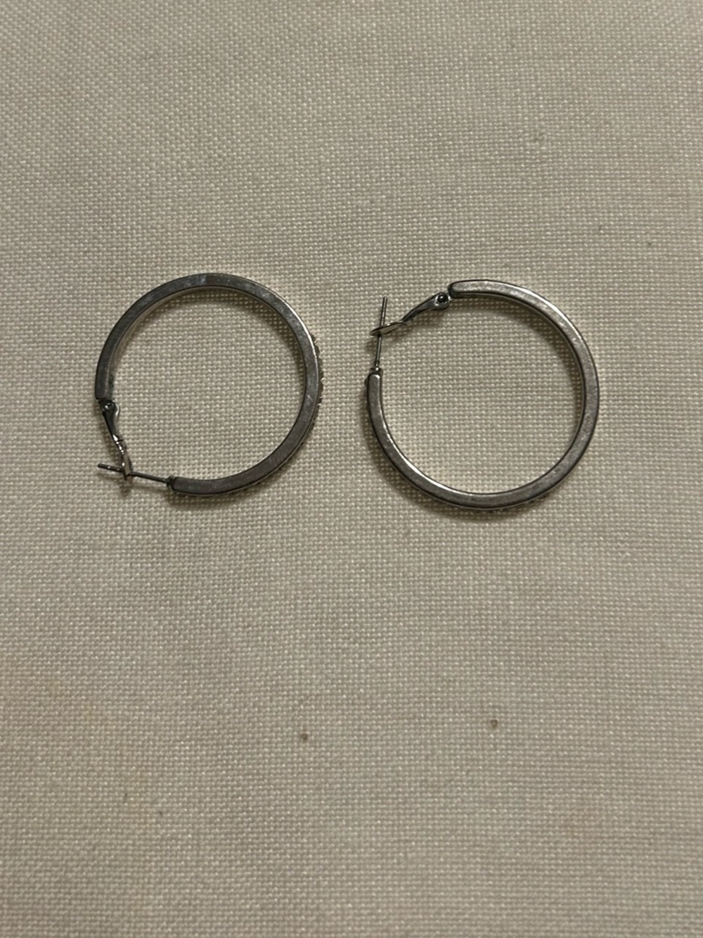 Sterling Silver Hoop Earrings - Simple Classic Hoops